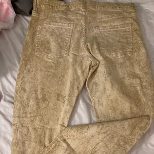 Fashion nova cream men jeans